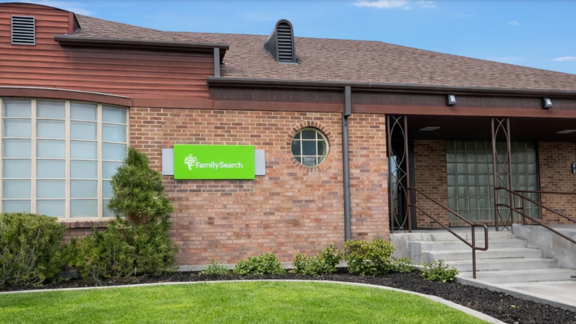 Burley FamilySearch Center building